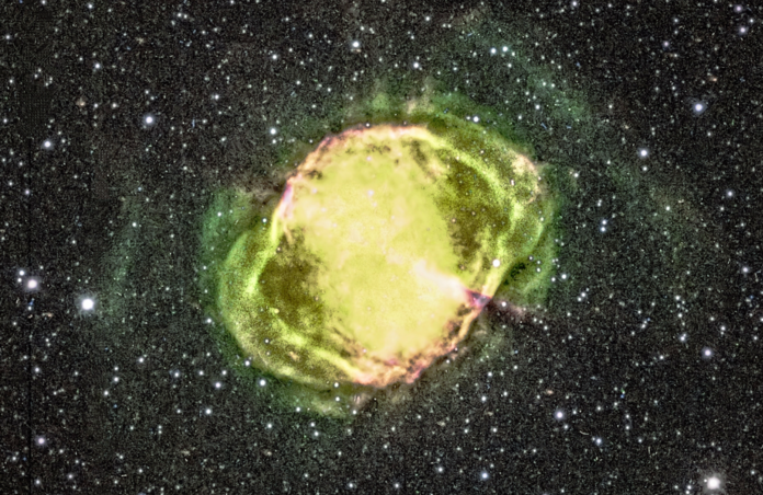 M27 The Dumbbell Nebula CFHT Palette