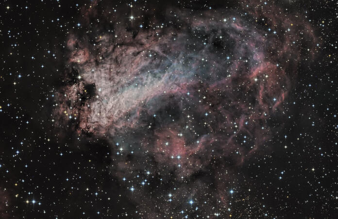 Messier 17 - emission nebula in Sagittarius