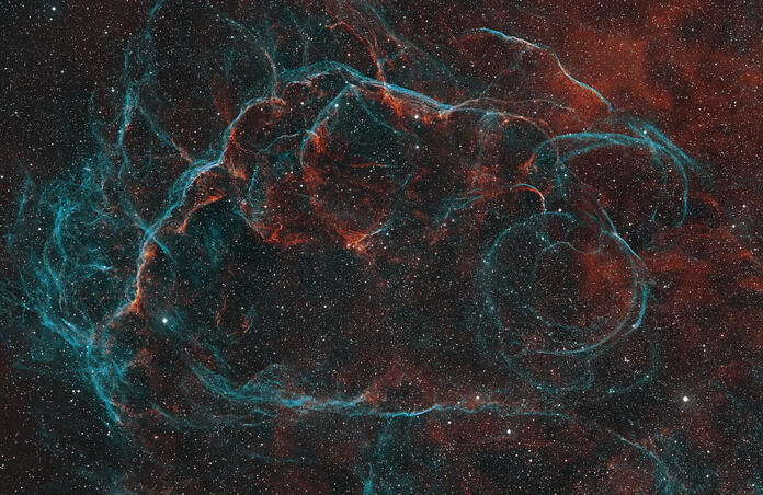 GUM 16 - Vela Supernova Remnant