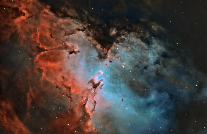 Eagle Nebula SHO