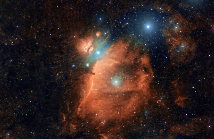 IC434 and the Horsehead Nebula