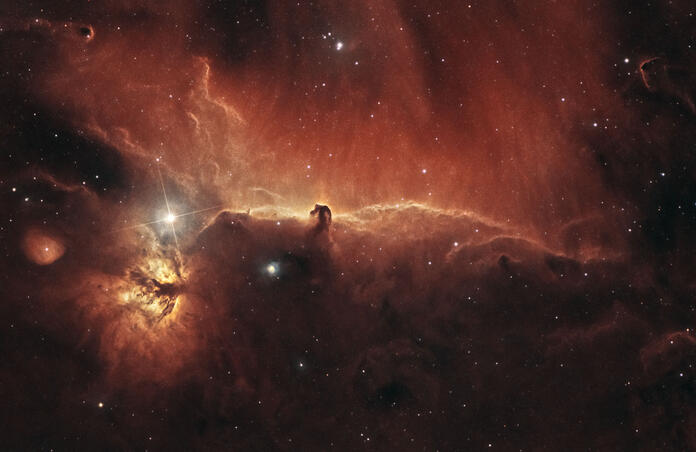 Flame & Horsehead Nebula