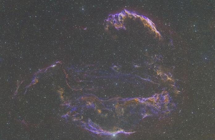 Veil Nebula in HSO
