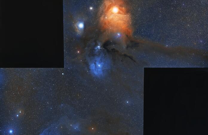 IC 4592 and Rho Ophiuci