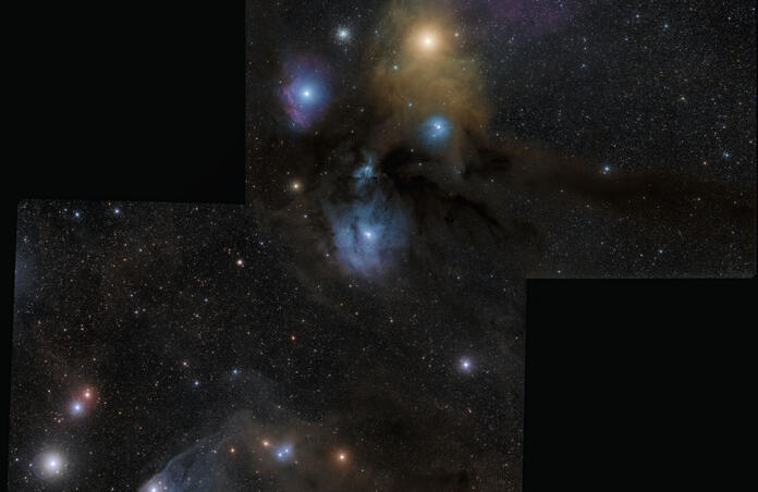 IC 4592 & Rho Ophiuchi complex