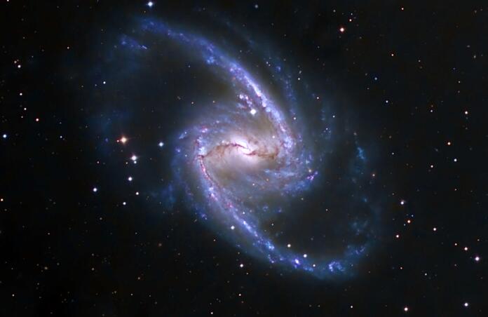 The Great Barred Spiral Galaxy 