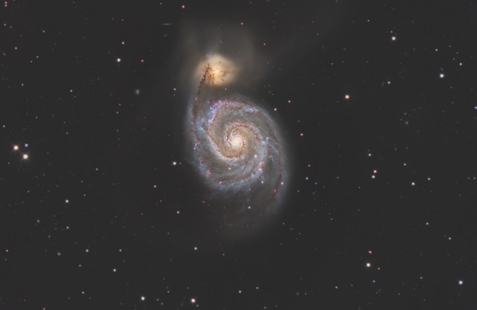 M51 Whirlpool Galaxy LRGB