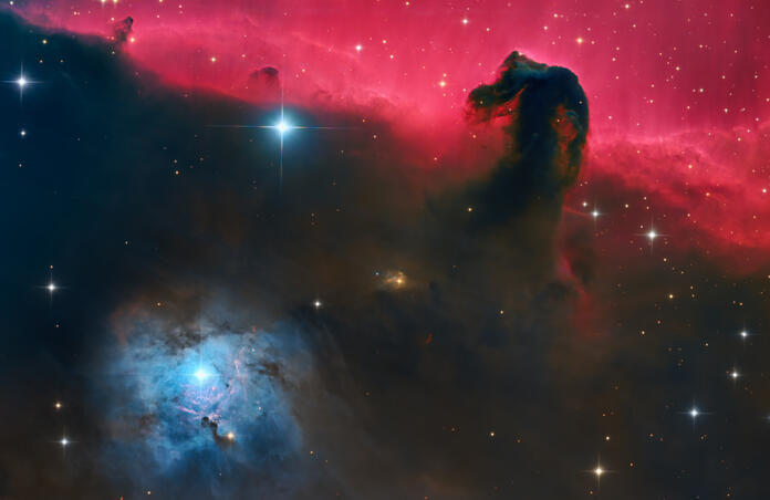 The Horsehead Nebula and NGC 2023