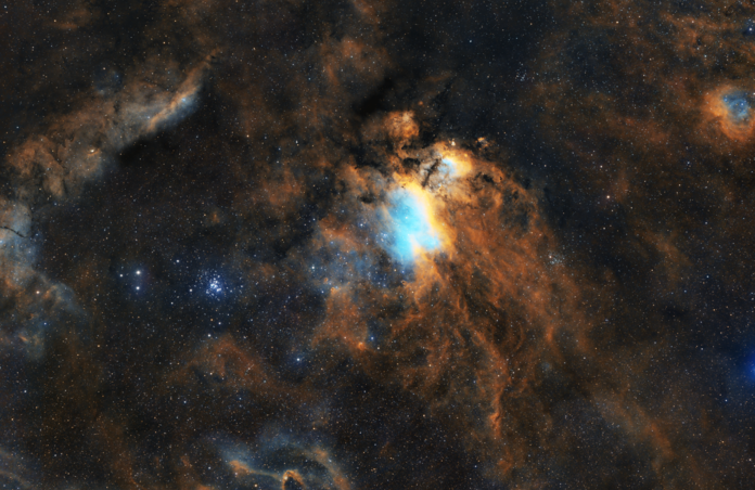 IC 4628: The Prawn Nebula