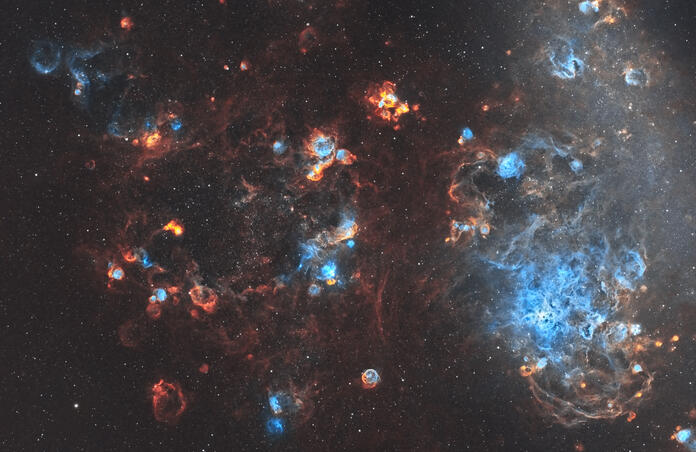 NGC 2014 LMC Widefield