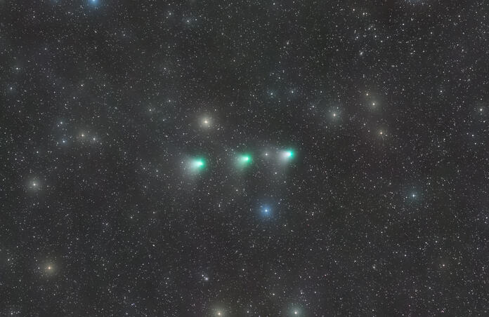 3 Days in the Life of a Comet
