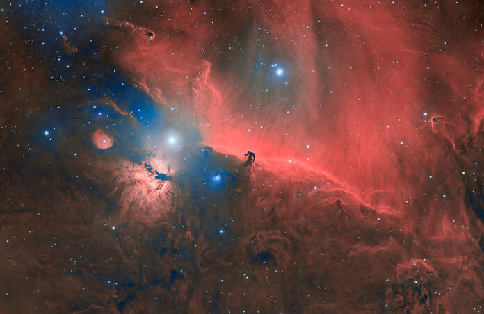 The Horsehead Nebula - HOO