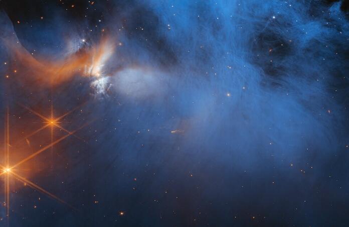 Webbs view of molecular cloud Chameleon I