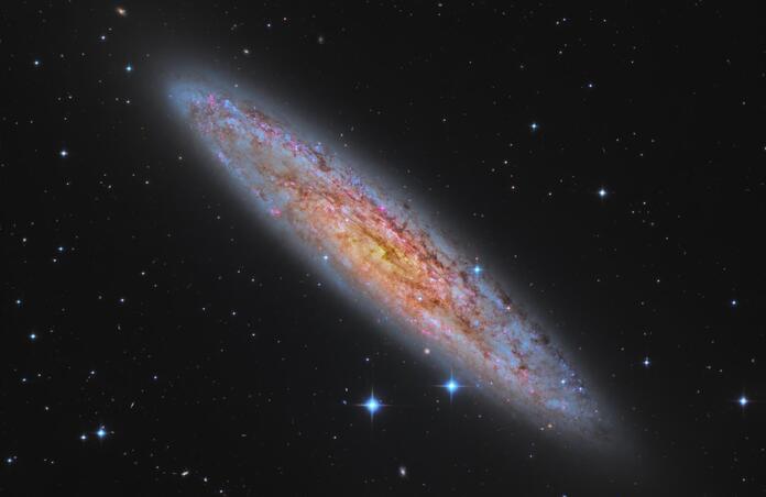 Sculptor Galaxy (NGC 253) - (in LRGB) - CHI-1-CCD
