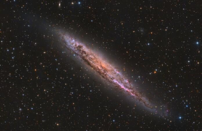 NGC 4945 - the Flounder Galaxy