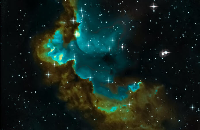 NGC 7380 aka Wizard Nebula...