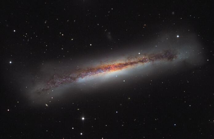 NGC 3628 (Hamburger Galaxy)
