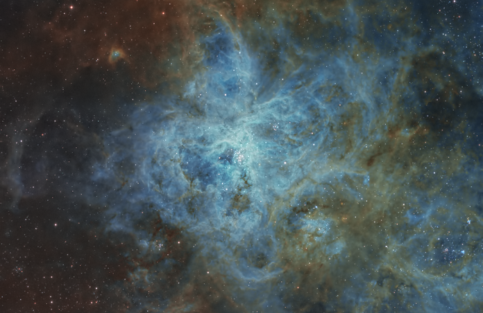 Tarantula Nebula SHO (Hubble Palette)