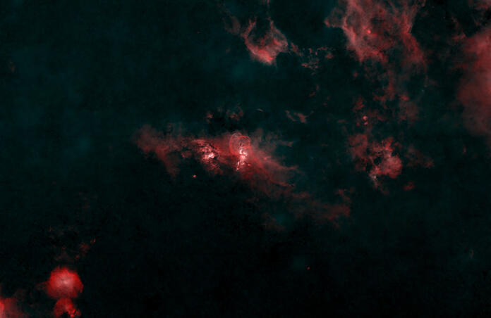 NGC3576 Widefield - starless