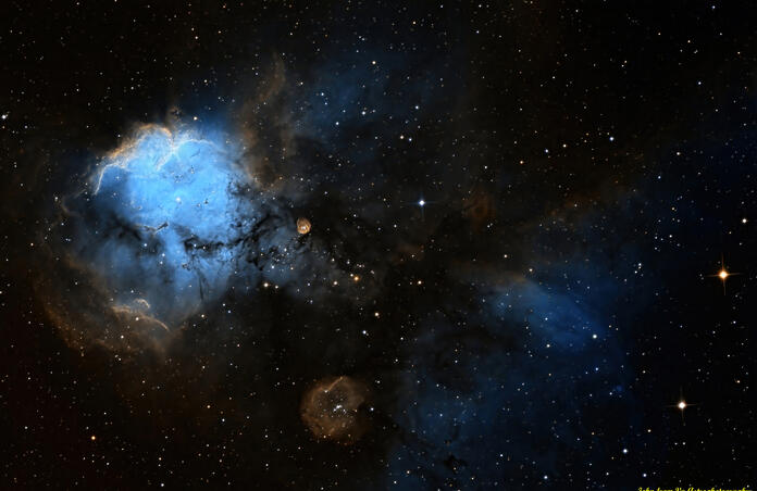 RCW16 (Skull and Crossbones Nebula)