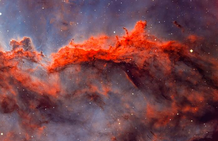 Rim Nebula Fighting Dragons