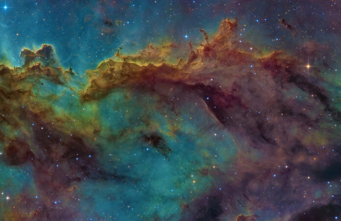 The Rim Nebula CHI-1 16h40 SHO