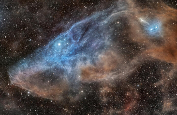 IC 4592 Blue Horsehead nebula