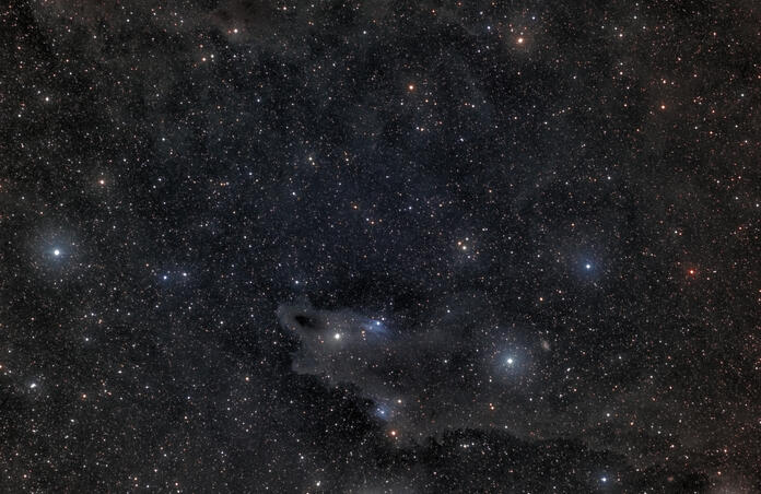 Dark Shark Nebula in Cepheus