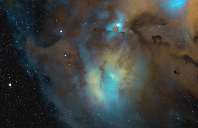 IC4604 RHO OPHIUCHI NEBULA v2