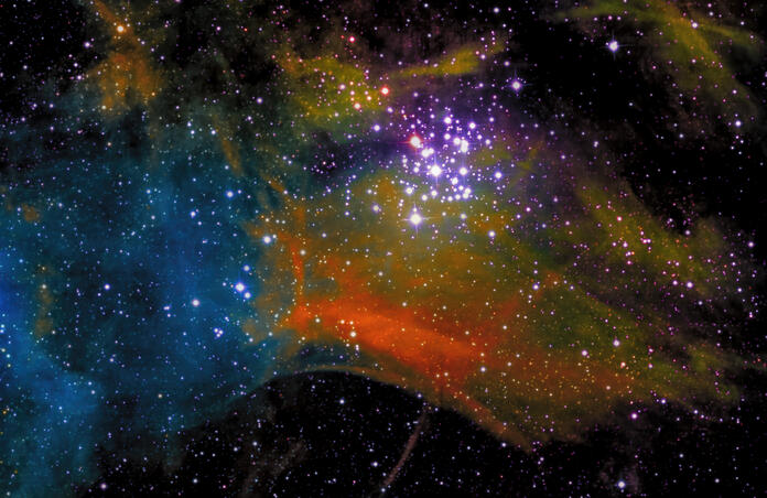 NGC 3293 [7h 45min exposure]