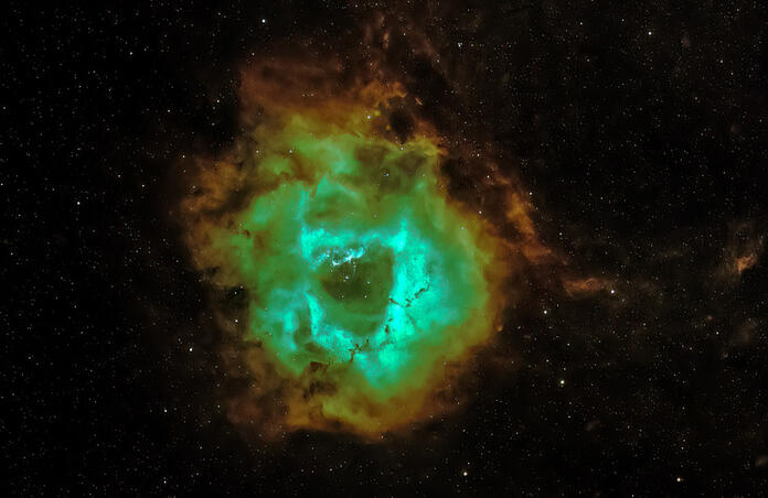 ROSETTE NEBULA NGC2244 (REPROCESSED
