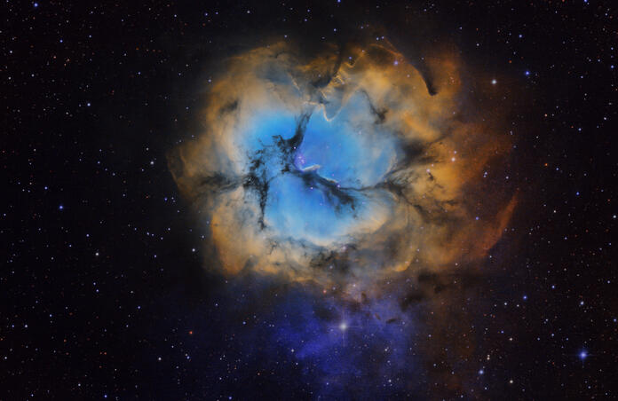 M20-Trifid Nebula - 1click