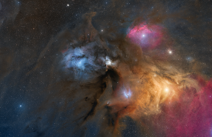 Rho Ophiuchi Molecular Cloud Complex AUS-2-CCD