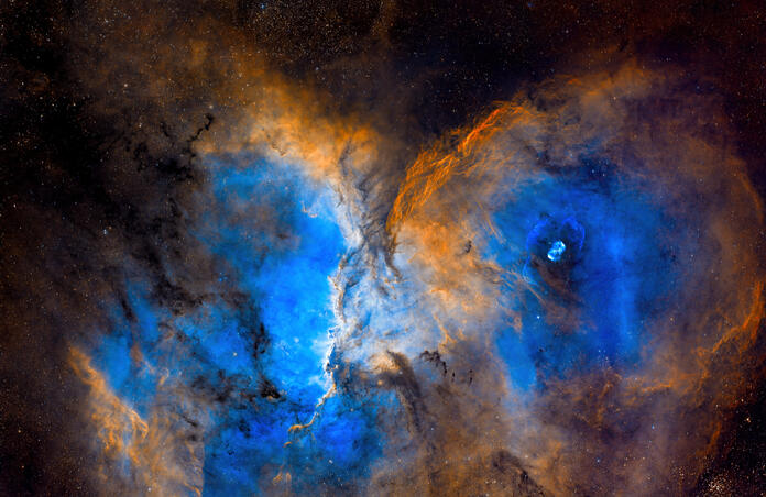 Rim Nebula / RCW 108, 2 bundles, 10h data