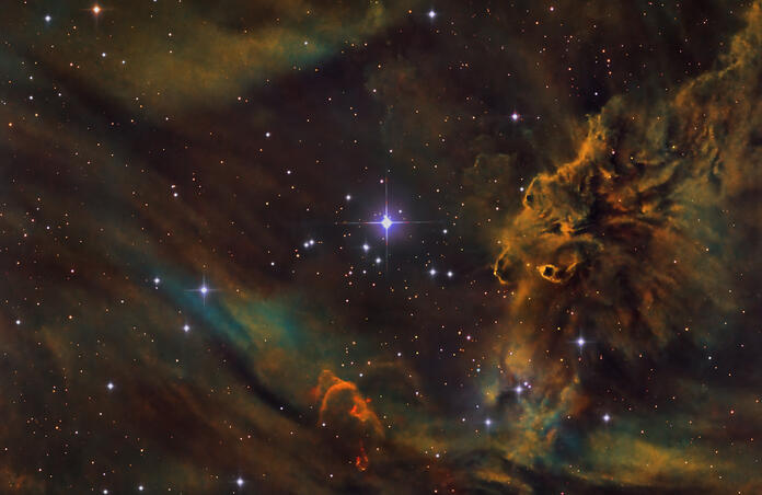 Cone Nebula Detail