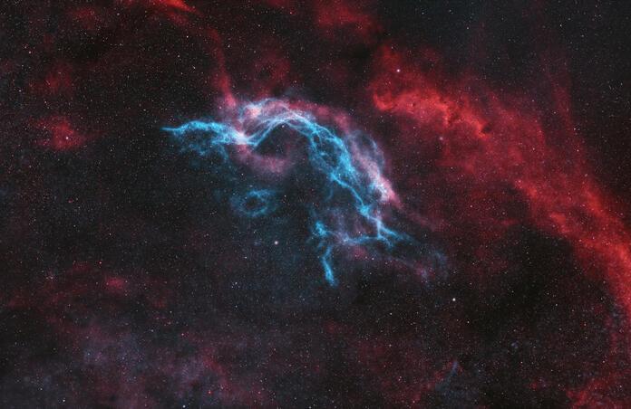 Nebula near Theta Muscae