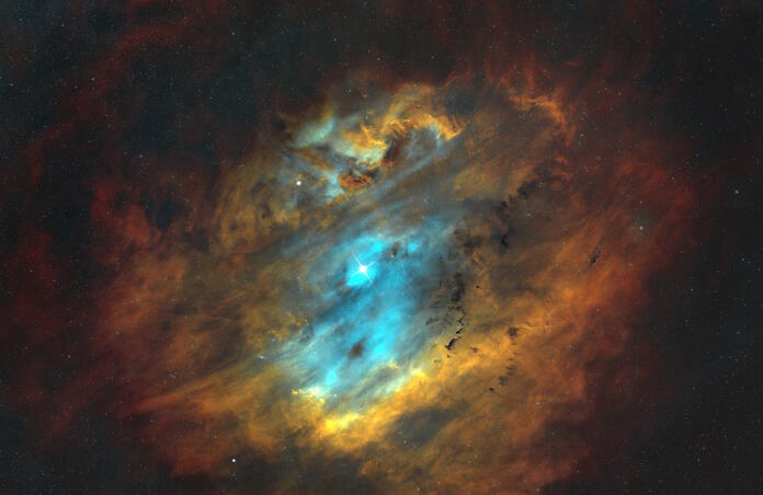 Sh2-119 Clamshell Nebula v2