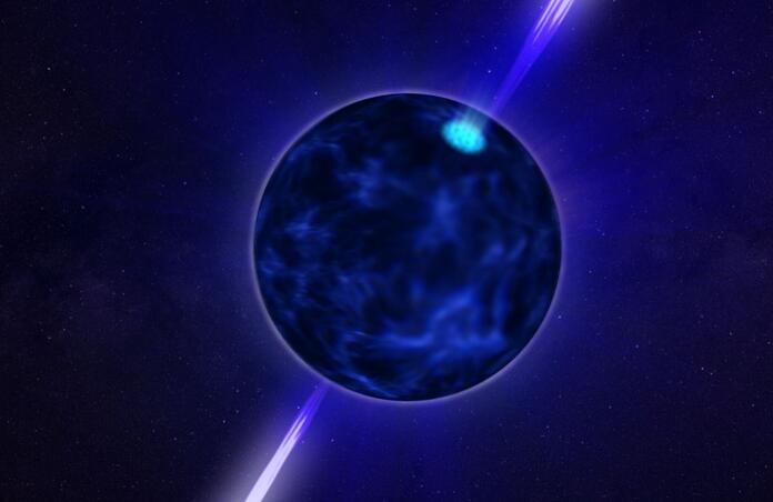 visualisation of a pulsar