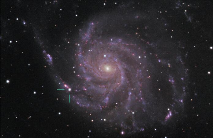 M 101 + SN 2023ixf