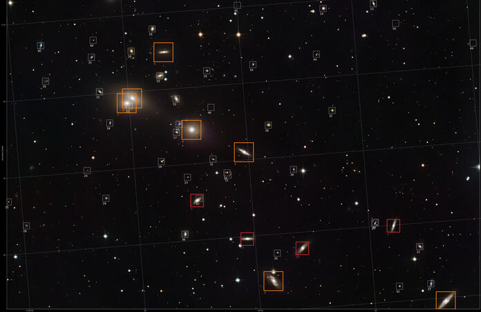 NGC 535 and companions