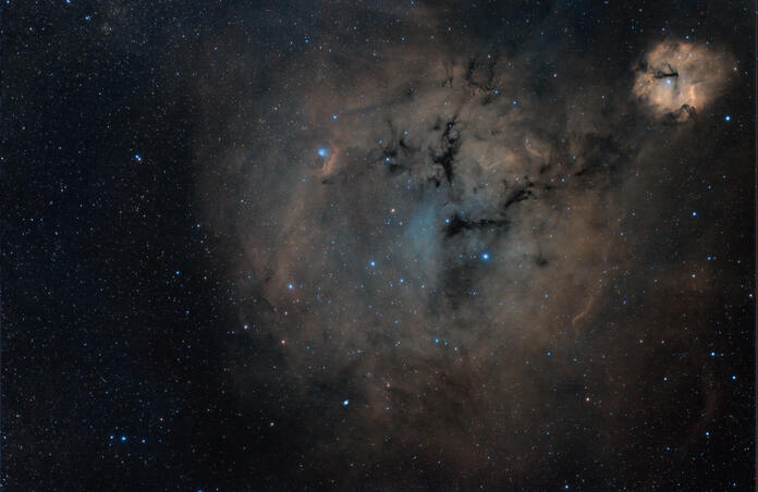 Emission Nebula RCW 27 (Gum 14)
