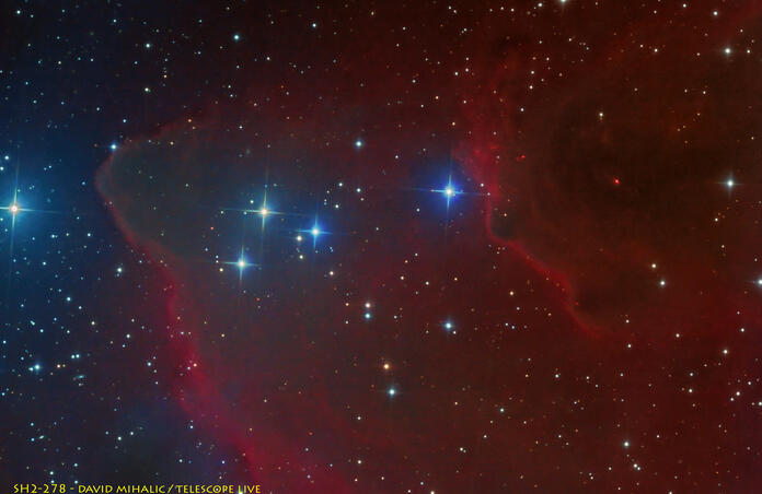 SH2-278 Emission Nebula in Orion