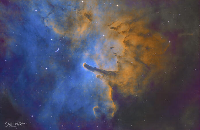 NGC 6820 Emission Nebula