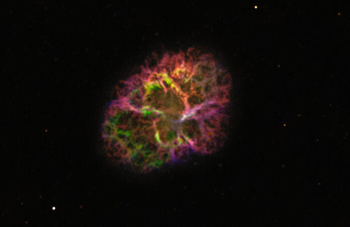Crab nebula in HSO