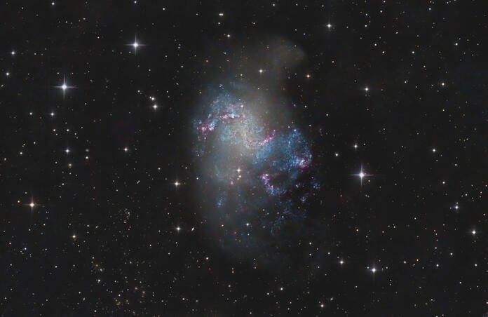NGC 1313 in the Virgo Super Cluster
