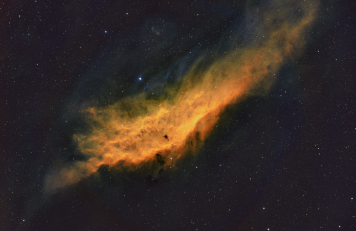 NGC 1499 California Nebula in SHO