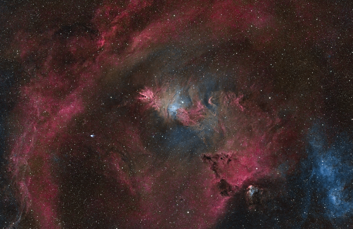 Christmas Tree Cluster, Cone Nebula and Environs