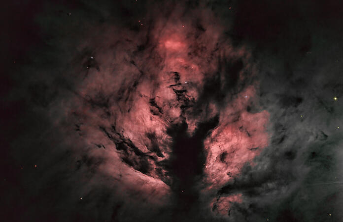 Flame Nebula in Orion - SHO