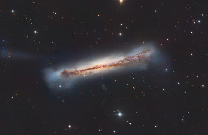 Hamburger Galaxy NGC 3628