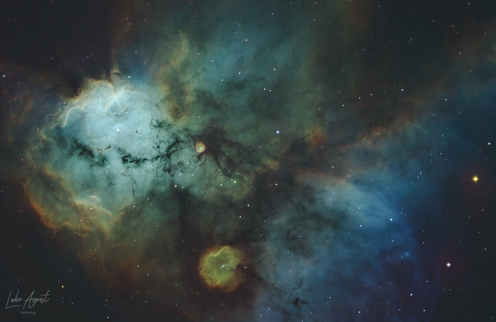 RCW16/NGC2467 - Skull & Crossbones nebula